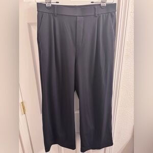 Halara Wide-Leg Black Pull On Pants